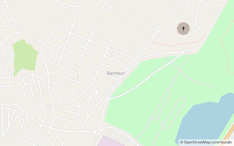 Bamburi location map