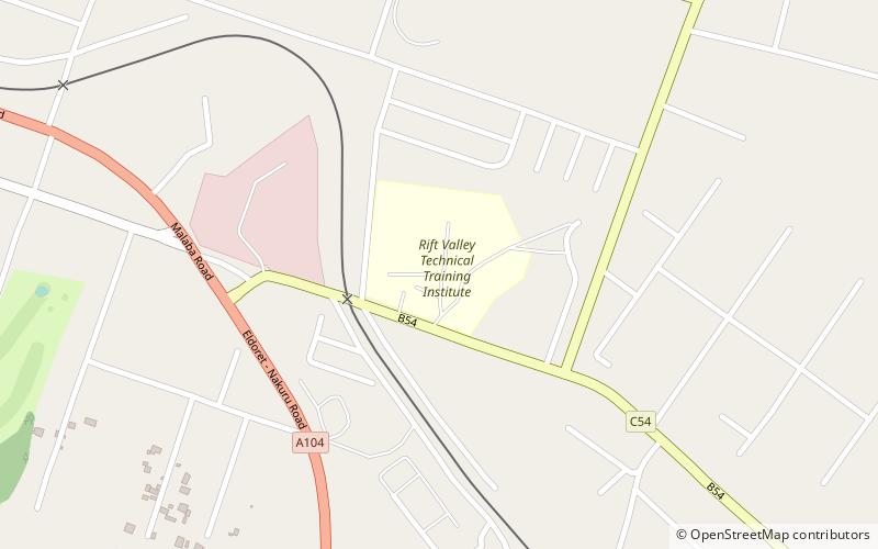 Rift Valley Technical Training Institute location map