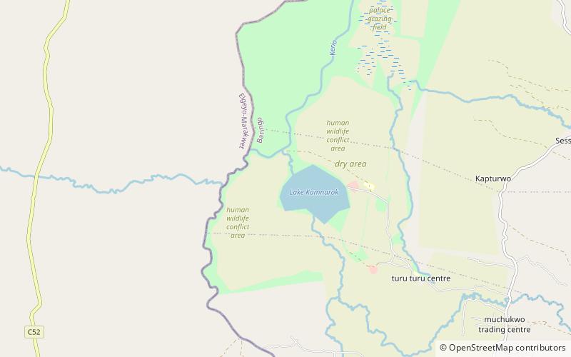 Lake Kamnarok location map