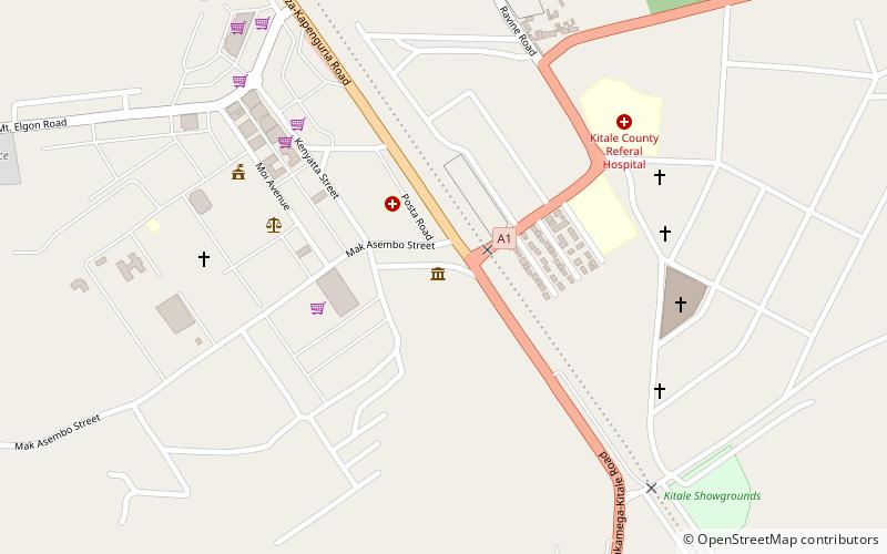Kitale Museum location map