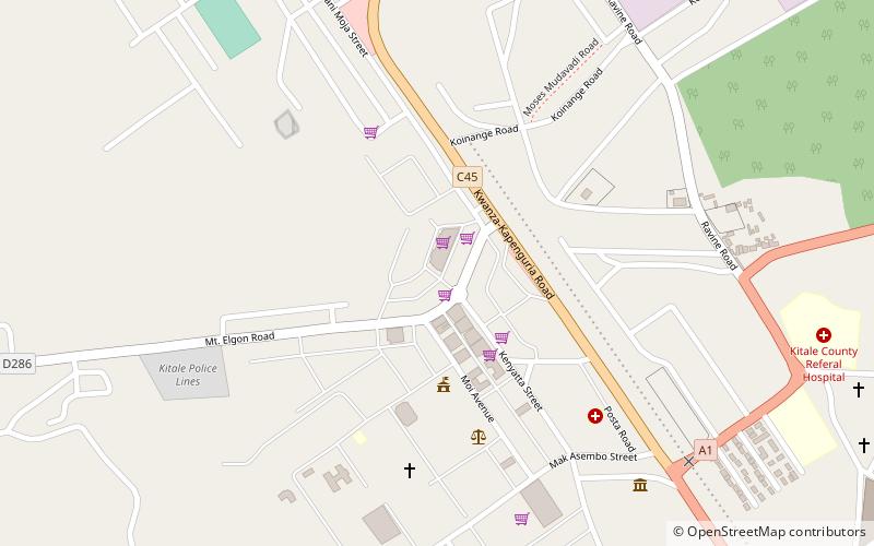 Elgon engeneering location map
