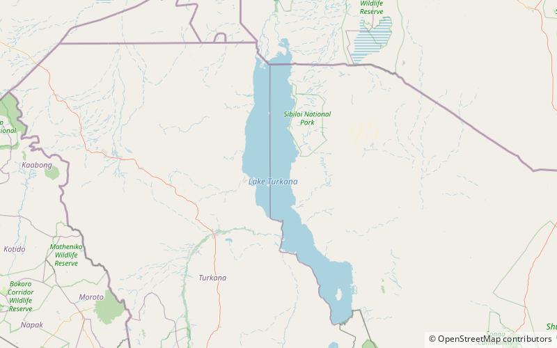Lake Turkana location map