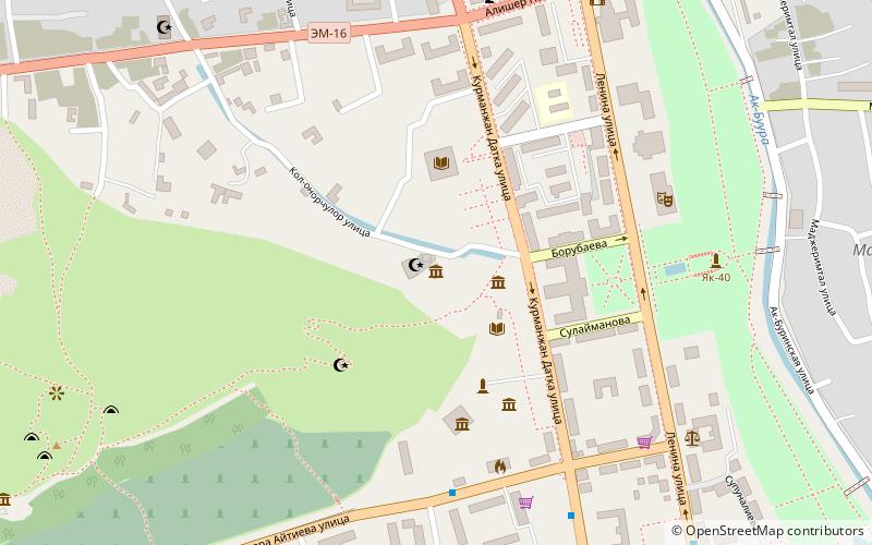 istoriceskij muzej osh location map