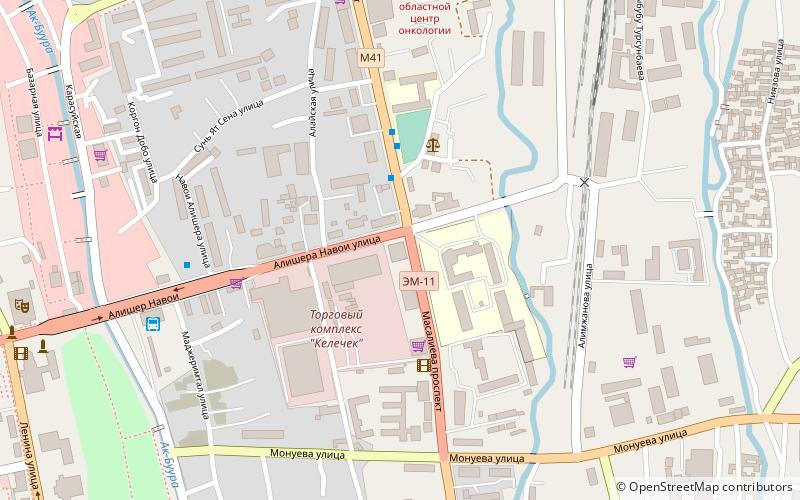 siti centr korona osh location map