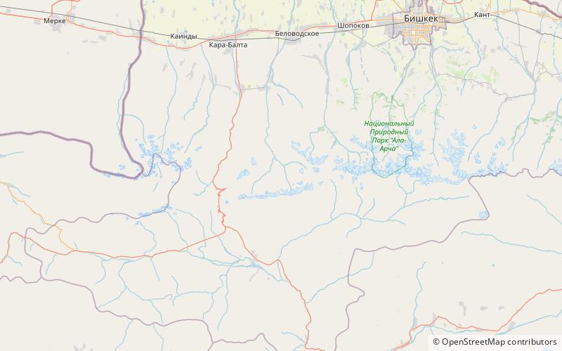 rezerwat przyrody ak suu complex location map