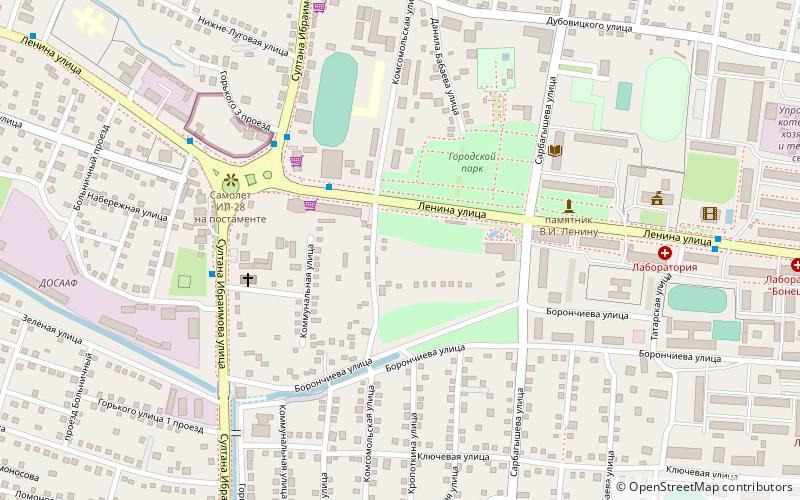 Tokmok location map