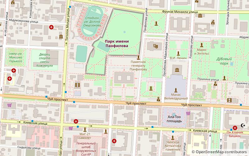 Maison Blanche location map