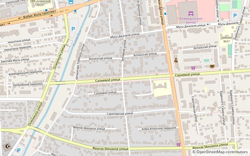 sverdlov district bishkek location map