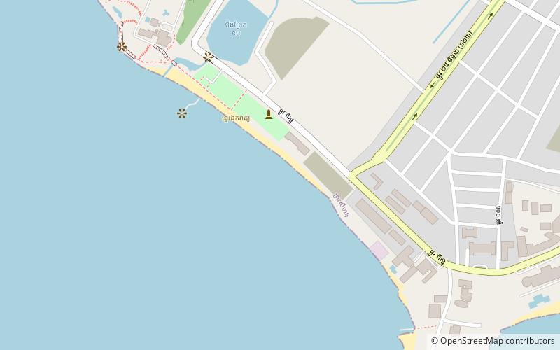 Independence Beach location map