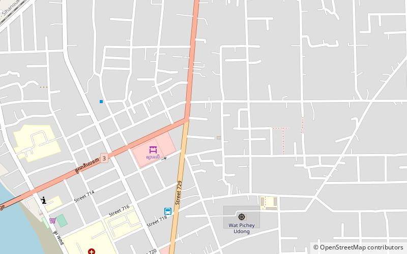 CSIC Cambodia location map