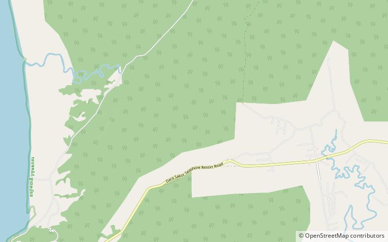 kiri sakor district botum sakor national park location map