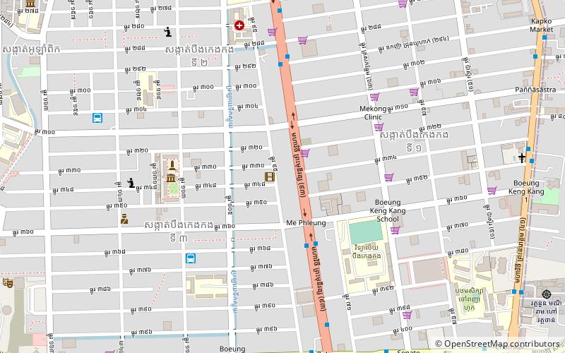 The Flicks Community Movie Houses location map