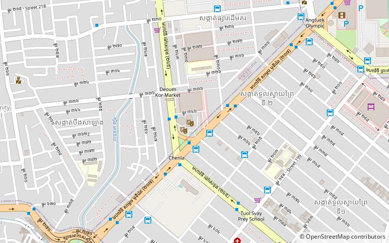 Chenla Theatre location map