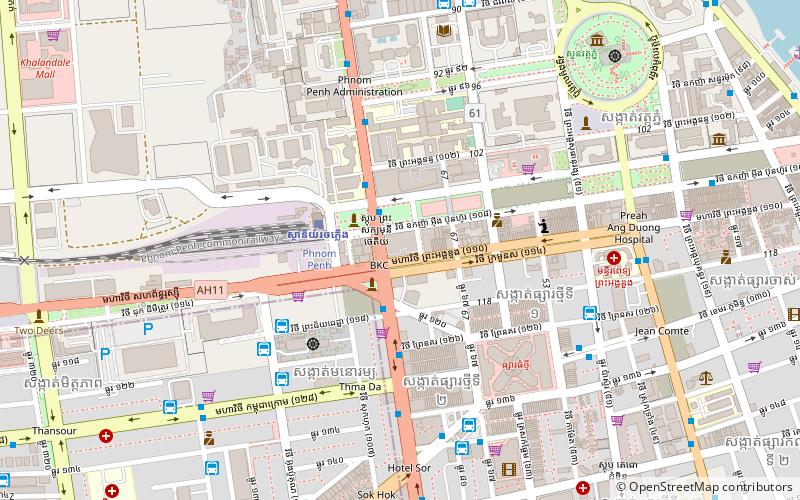 Cambodia Securities Exchange location map