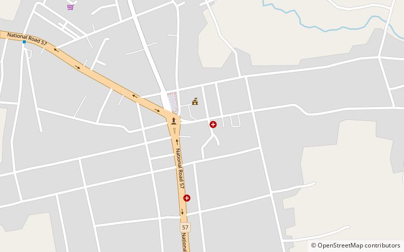 Pailin District location map