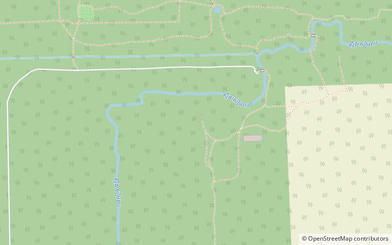 Angkor Zipline location map