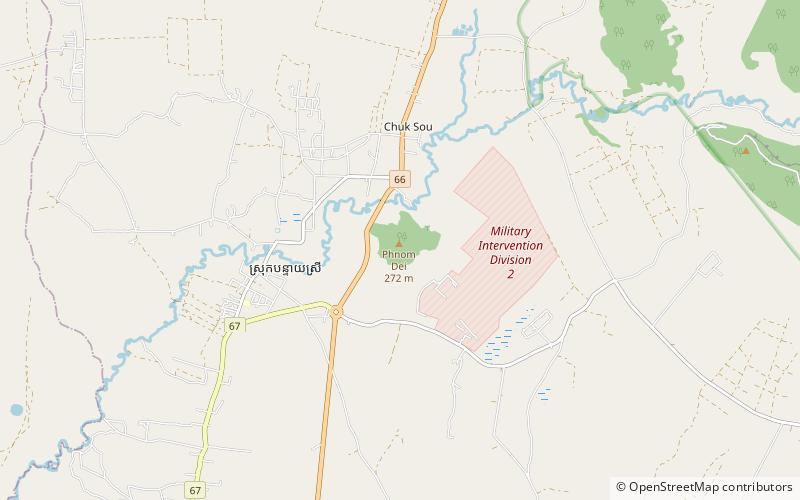 Phnom Dei location map