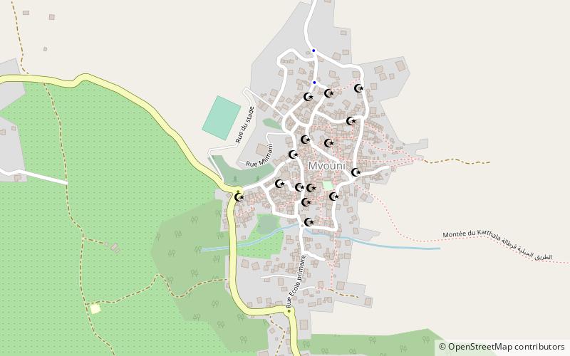 Mosquée location map