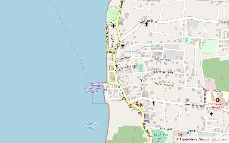 nevis sports museum charlestown location map