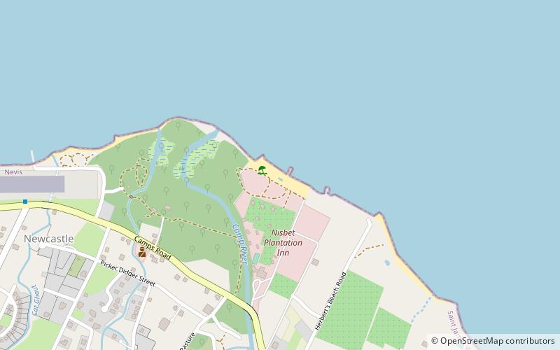 nisbet beach newcastle location map