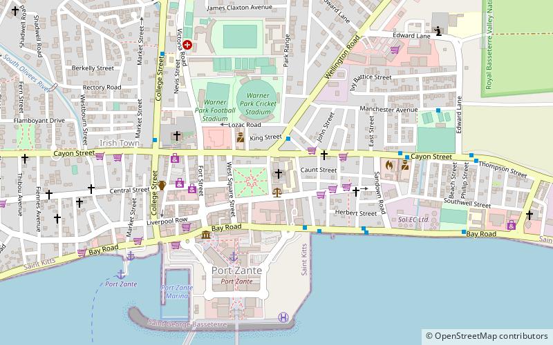 Basseterre Co-Cathedral of Immaculate Conception location map