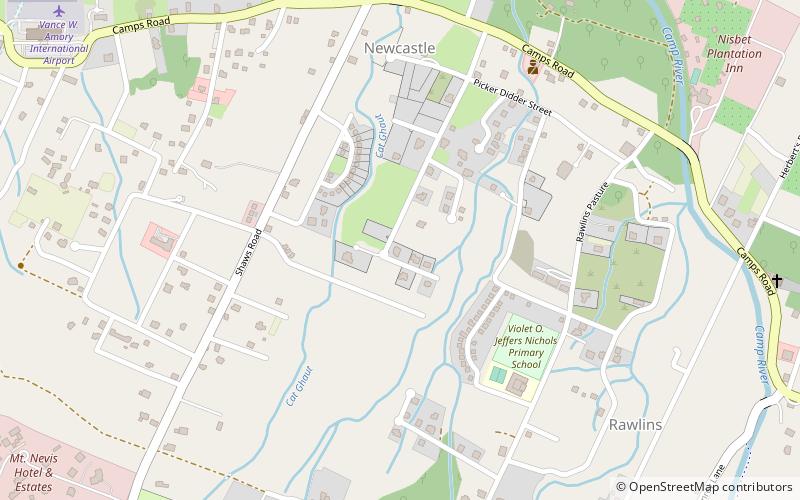 Newcastle location map
