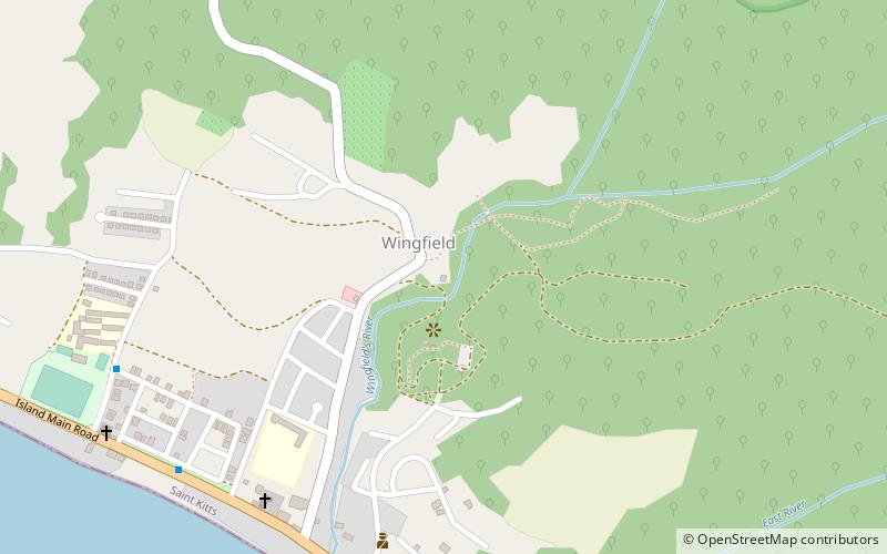 wingfield estate saint kitts location map