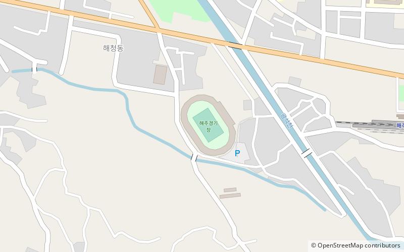 Haeju Stadium location map