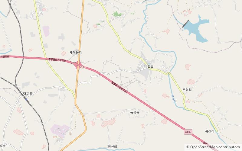 ryokpo pjongjang location map