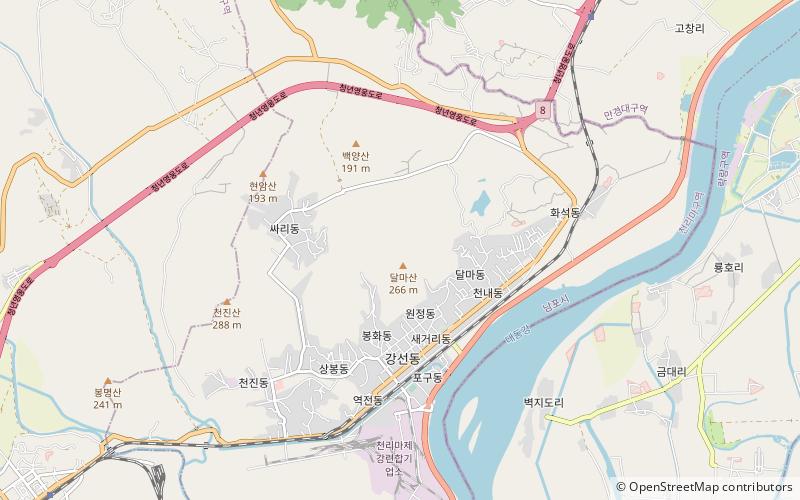 Chollima-guyok location map