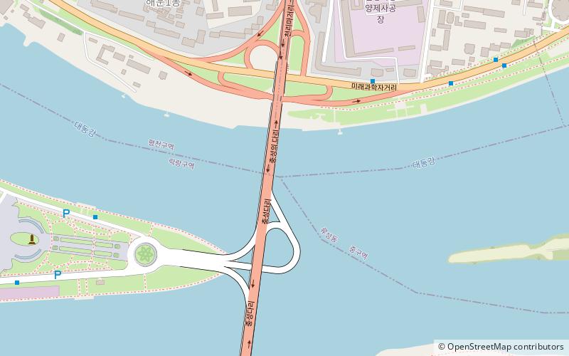 Chungsong Bridge location map
