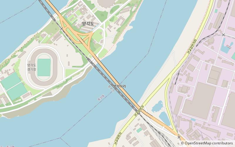 Yanggak-Brücke location map