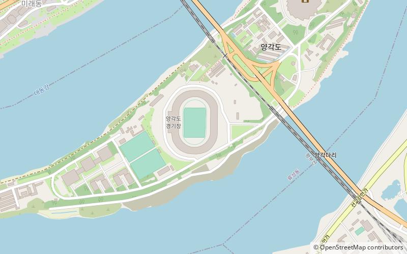 Estadio Yanggakdo location map