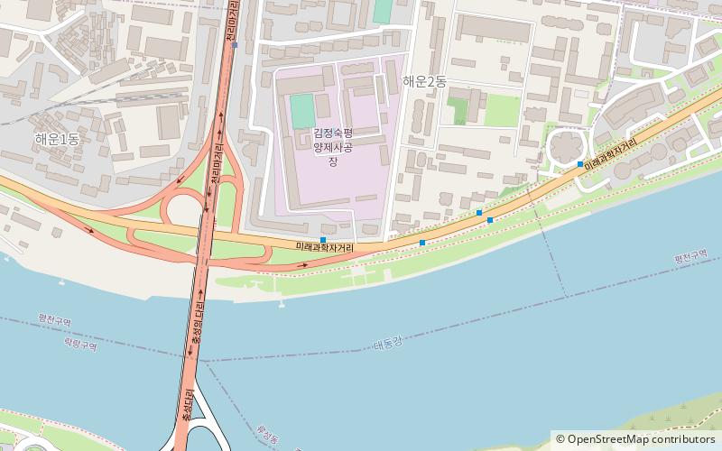 Mirae Unha Tower location map