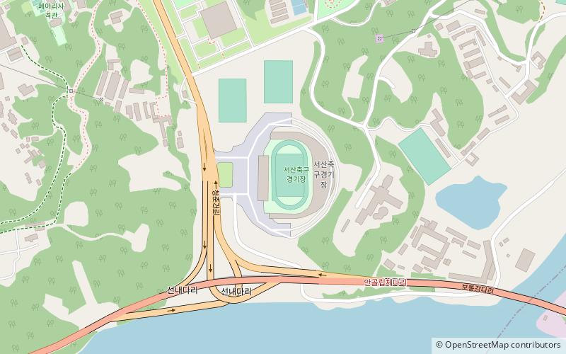 Seosan Football Stadium location map