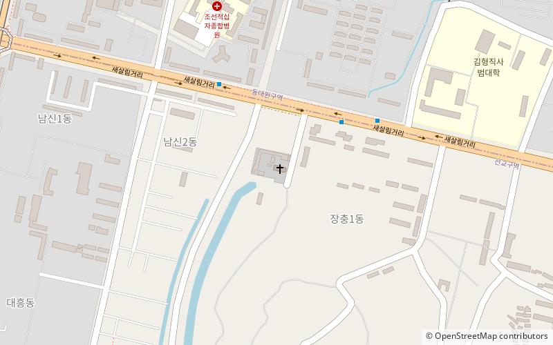Cathédrale Jangchung de Pyongyang location map