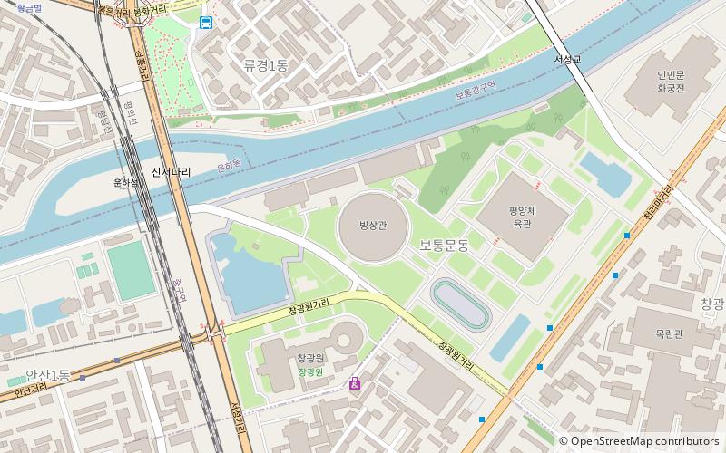 Pyongyang Ice Rink location map