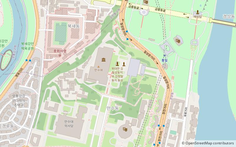 Korean Revolution Museum location map
