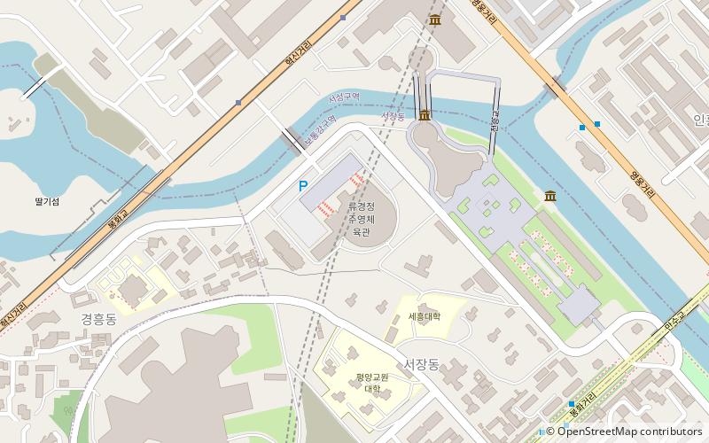 Pyongyang Arena location map