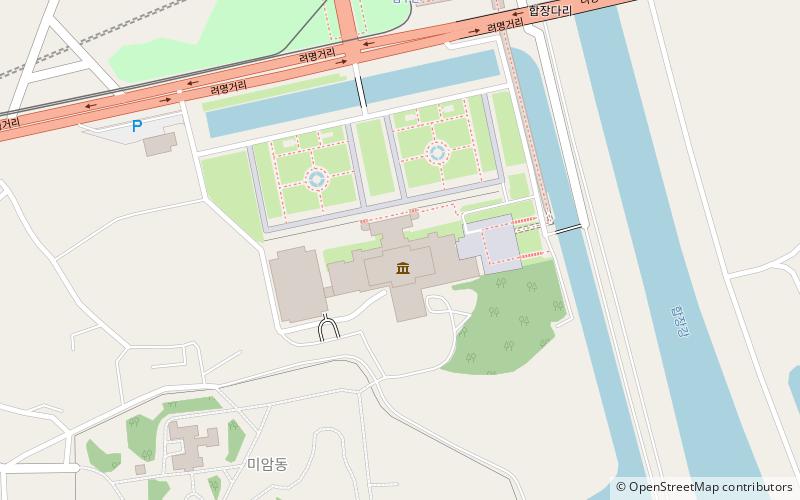 Obóz koncentracyjny Yodŏk location map
