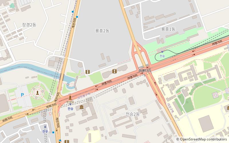 ryomyong condominium pionyang location map
