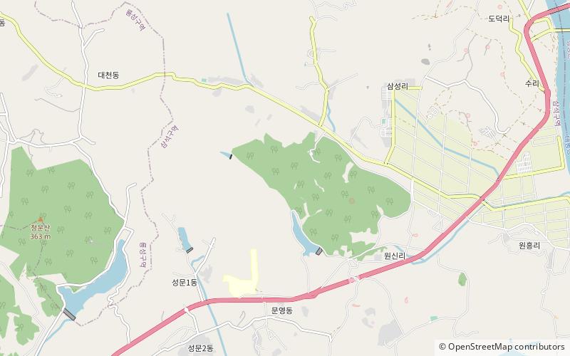 Samsok-guyok location map