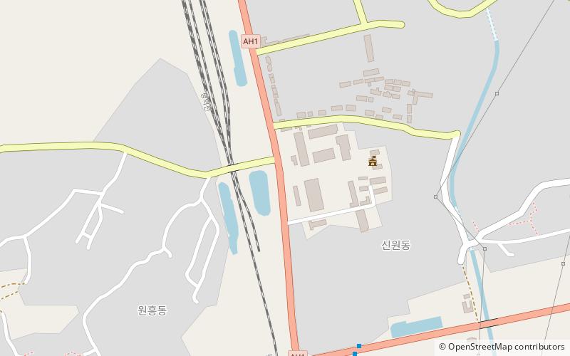 Sinanju location map