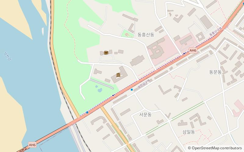 hamhung revolutionary museum location map