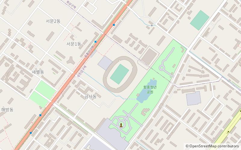 hamhung stadium hamhung location map