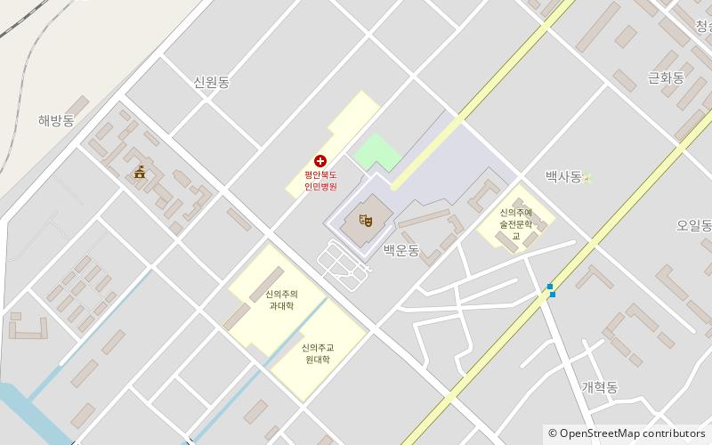 sinuiju theatre location map