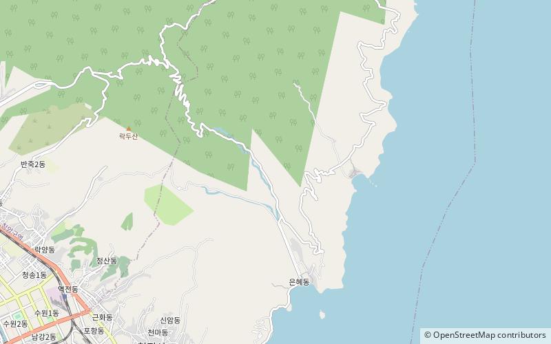 sinam guyok chongjin location map