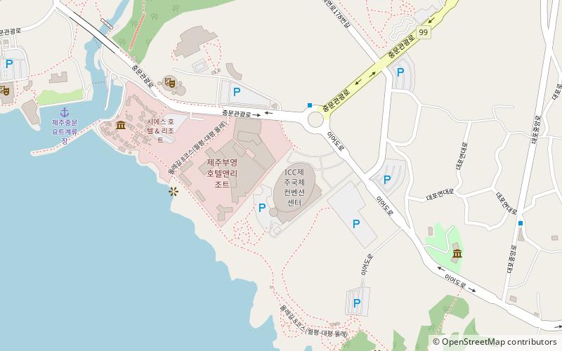 International Convention Center Jeju location map