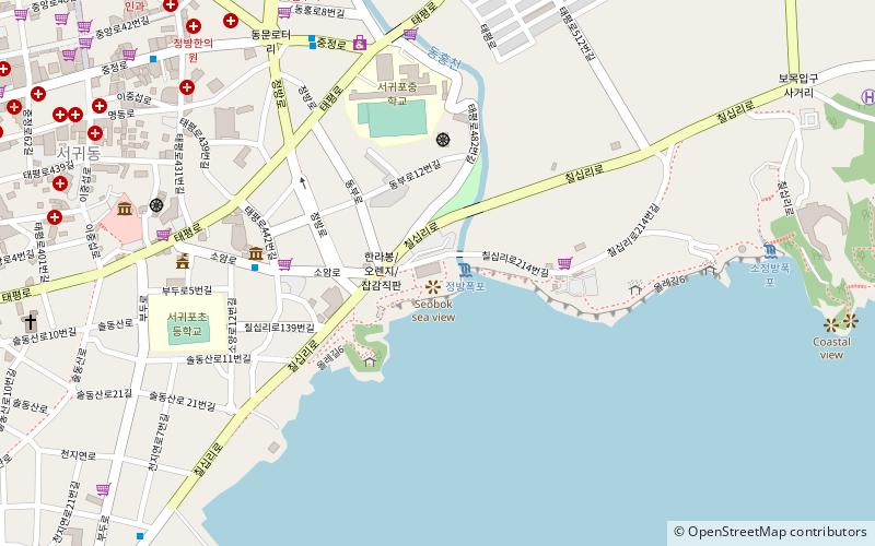 seobok exhibition hall seogwipo si location map