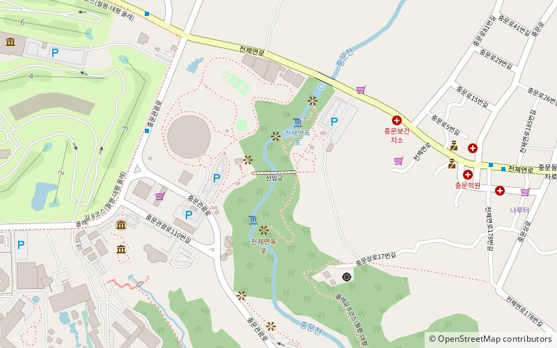 Seonim Bridge location map